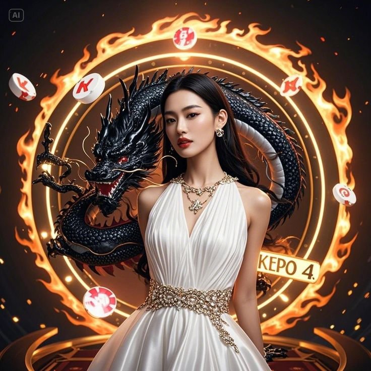 Antarmuka permainan Red Tiger di martabak188 slot menampilkan opsi deposit DANA dan GoPay